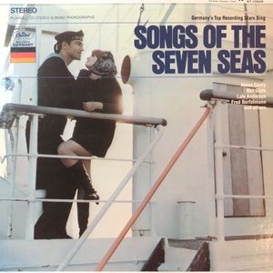 Various Germany's Top Recording Stars Sing Songs Of The Seven Seas Vinyl Lp